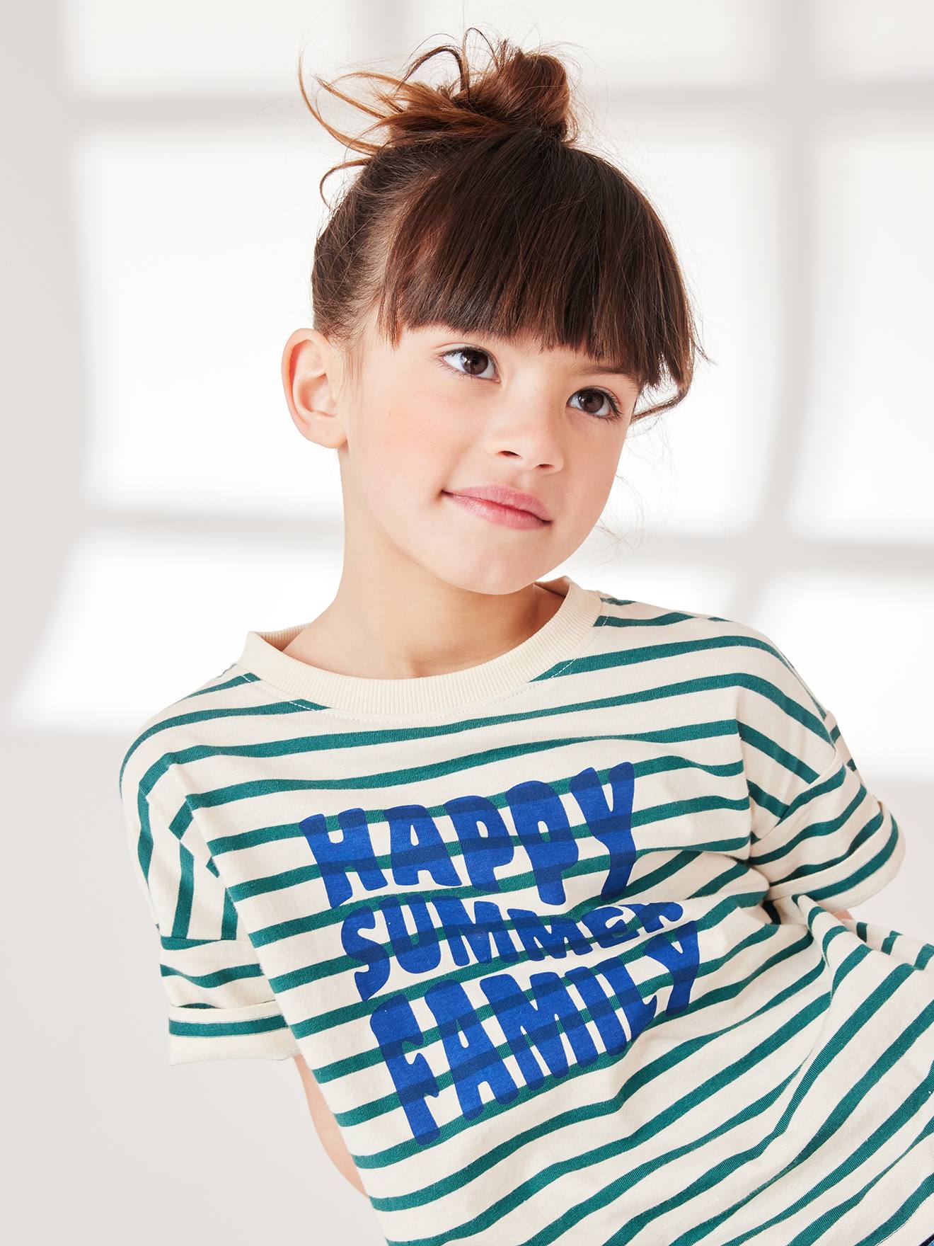 Camiseta infantil mista