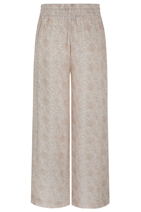 Fluresk beige dames broek