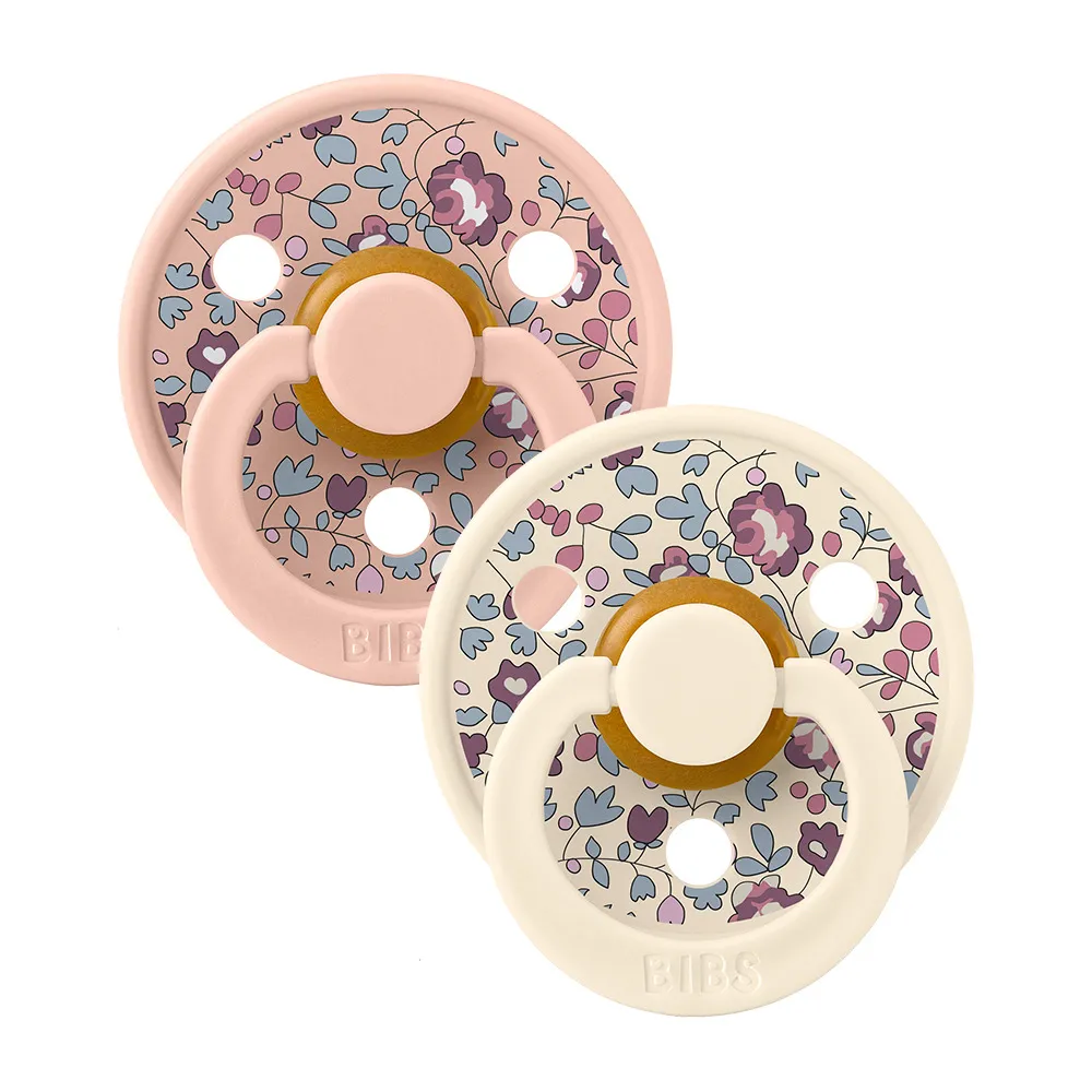 BIBS x Liberty Colour Latex Rund Eloise - Blush Mix - flere størrelser