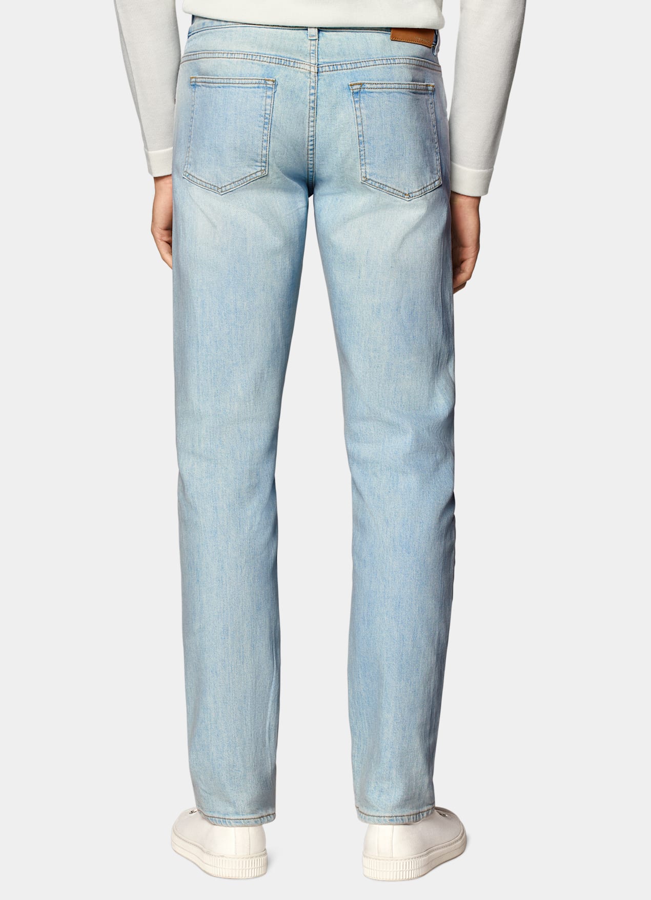 Jean Slim Leg Tapered bleu clair