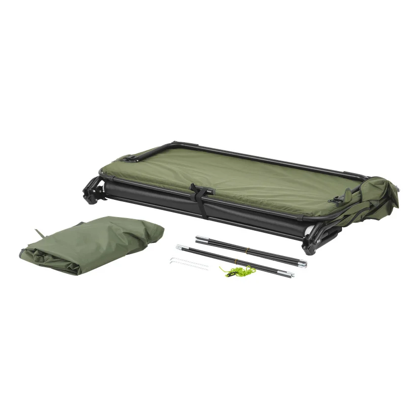Campingseng med telt 215x125x110 cm