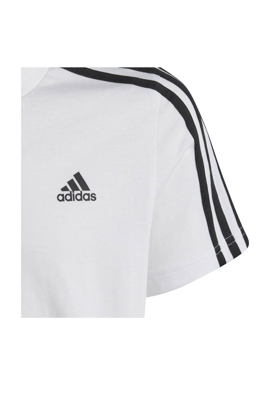 adidas T-shirt wit/zwart