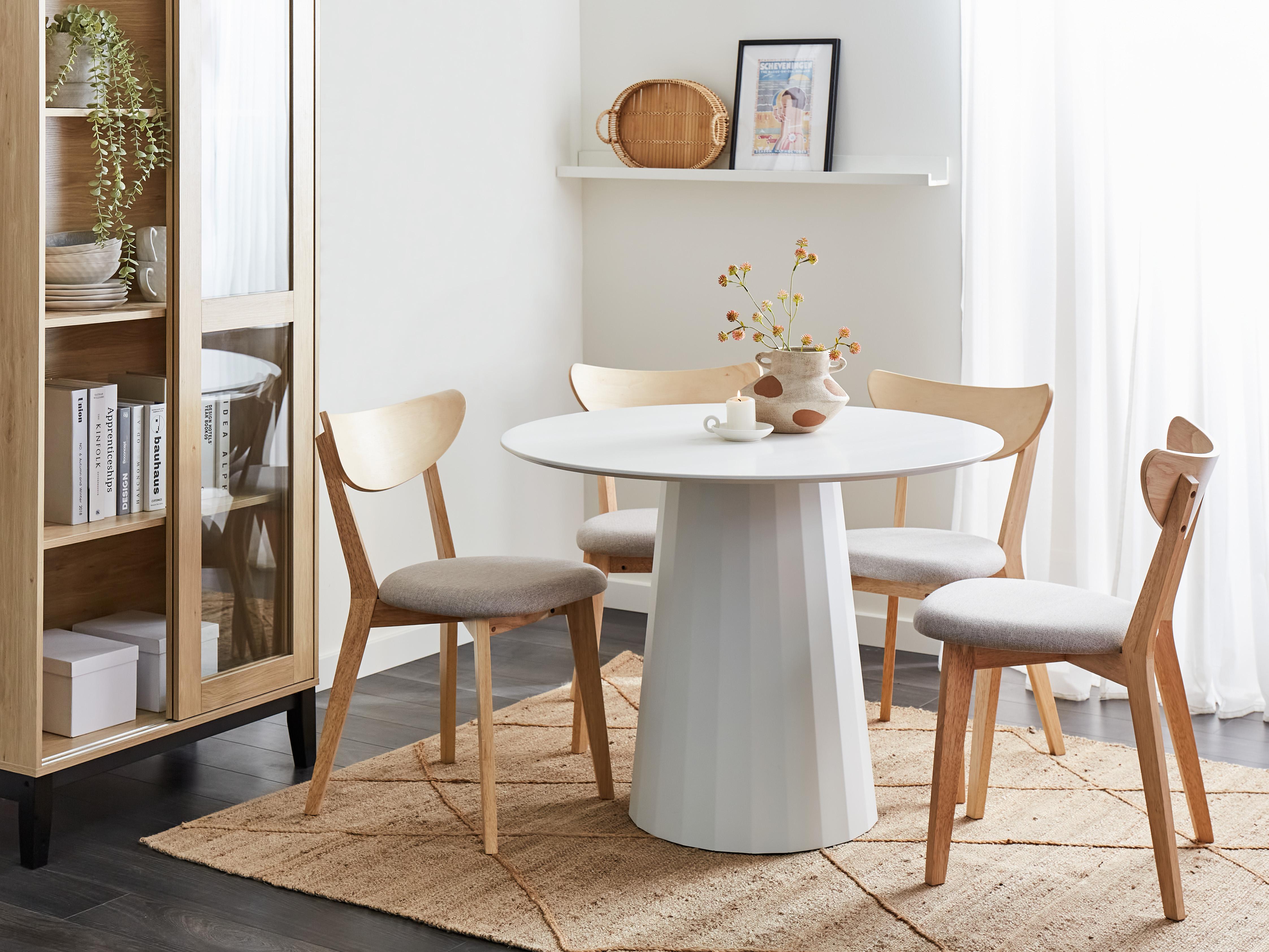 Eettafel PLATO Wit 100 cm Metaal 100 cm