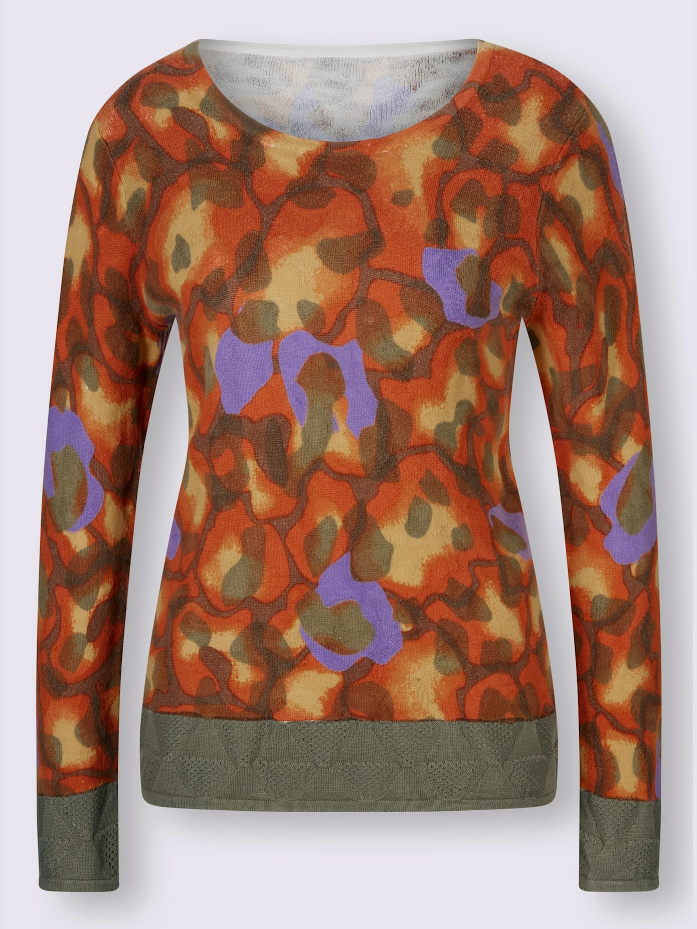 Pull imprimé tendance