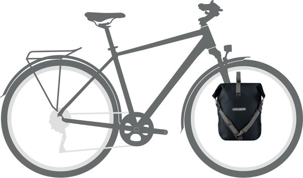 SPORT-ROLLER PLUS Universaltasche (Single)  granite - black  14.5 L