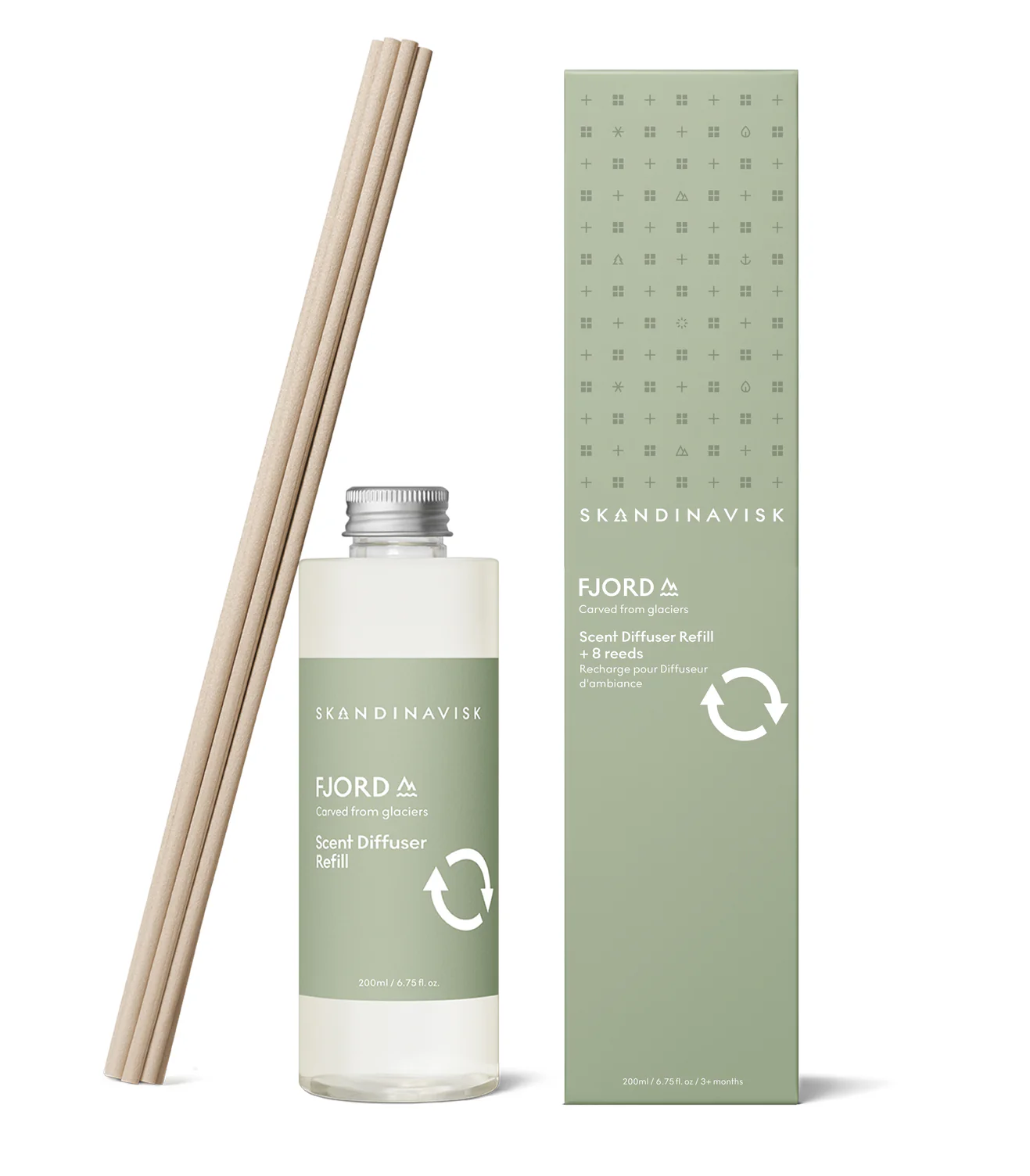 Skandinavisk  Fjord diffuser refill - 200 ml.