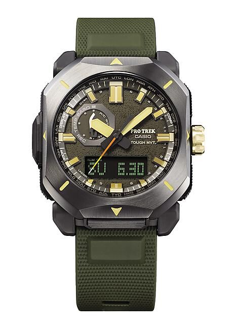 CASIO - MONTRE ALTIMETRE PRW-6900 KAKI