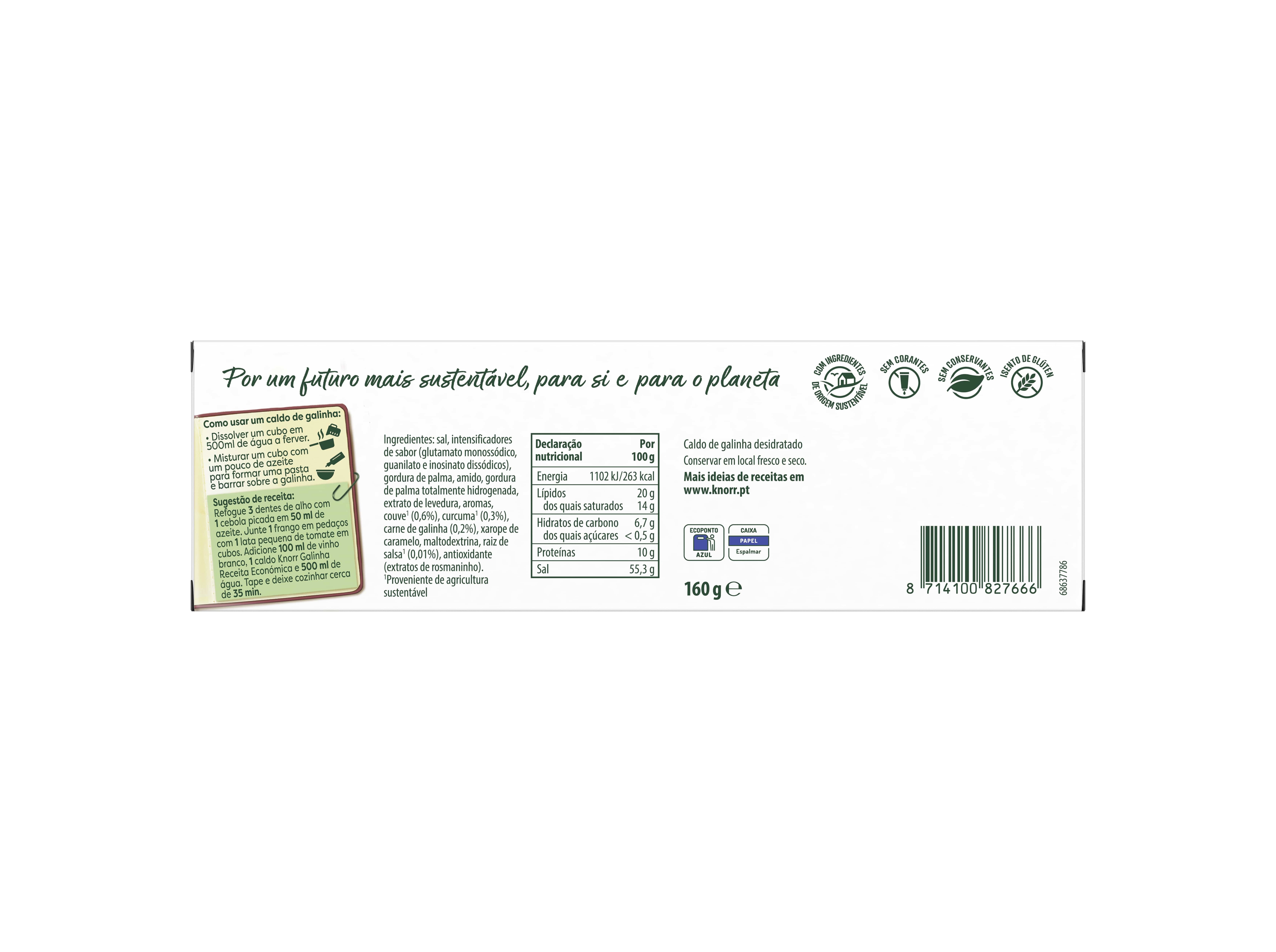 CALDO KNORR CULINÁRIO 16 CUBOS