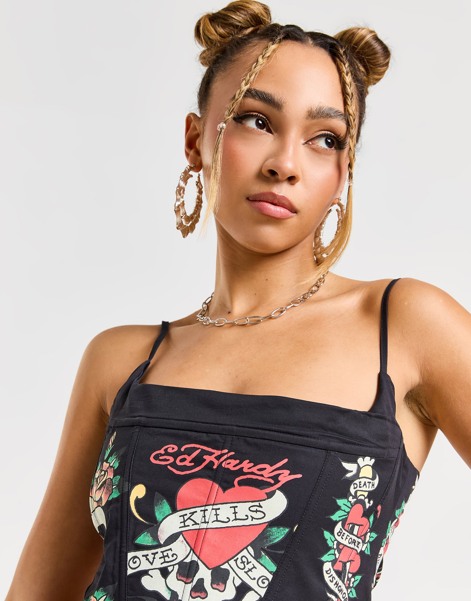 Ed Hardy Corset Love Femme