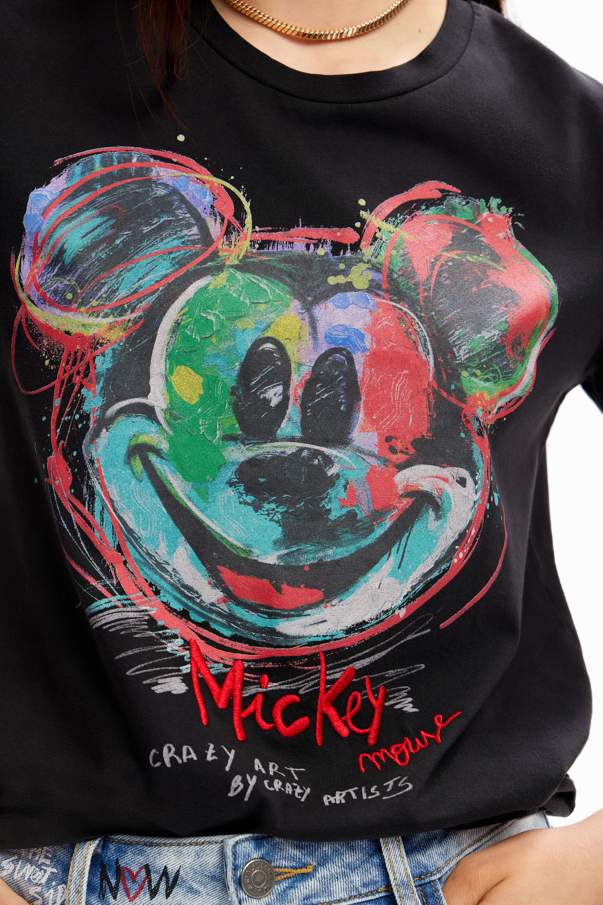 T-shirt arty Mickey Mouse