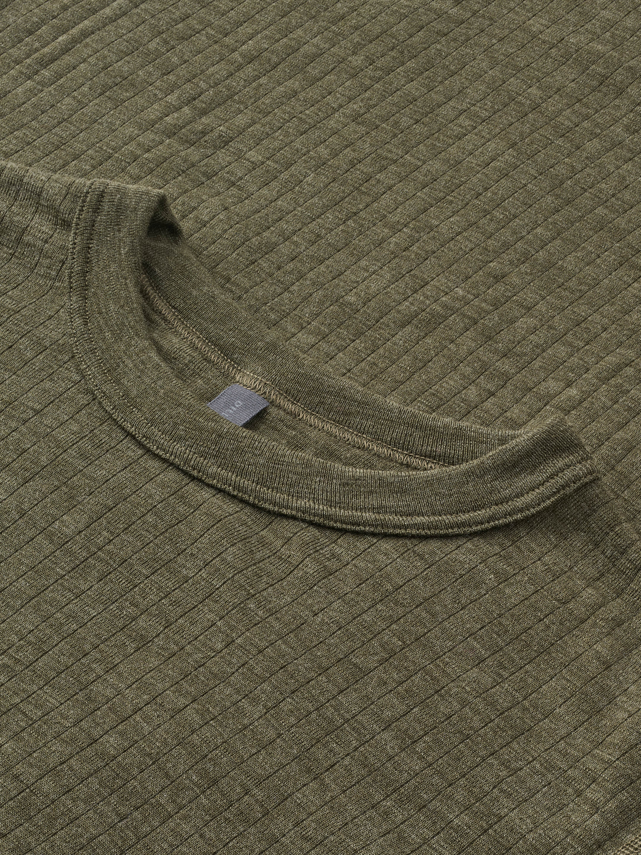 T-shirt van merinowol voor heren