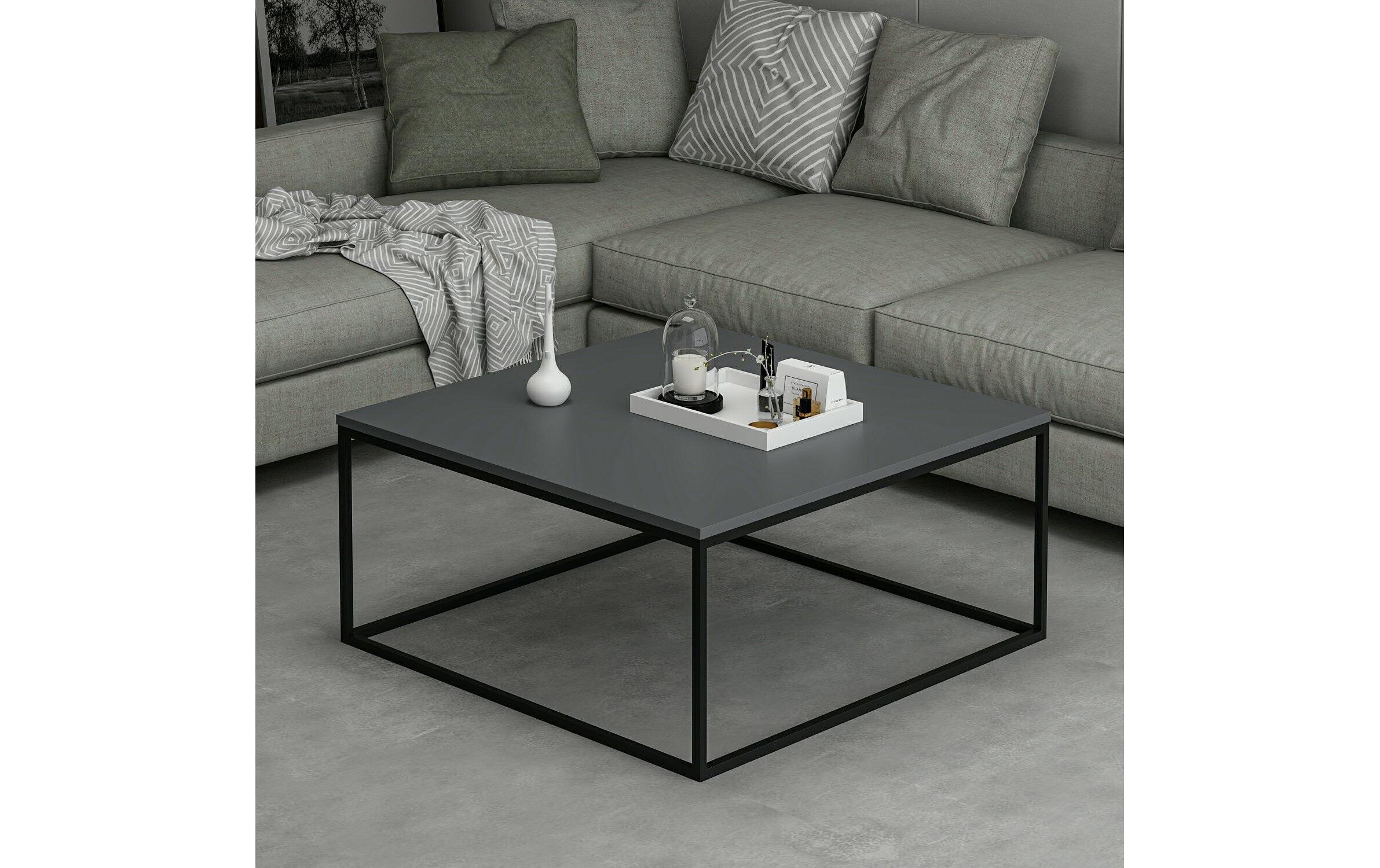 Couchtisch Loni 90 x 42 cm, Grau<br>Hochwertiger Couchtisch