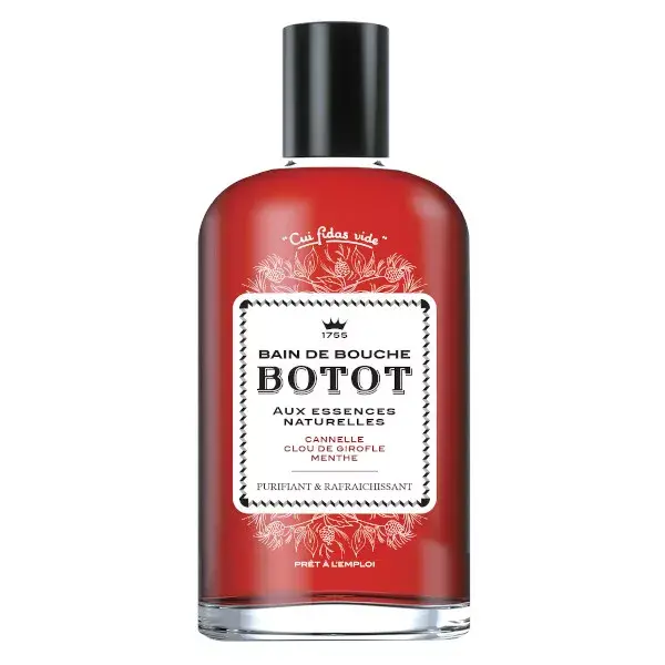 Botot Enxaguante Bucal Canela, Cravo e Menta 250ml