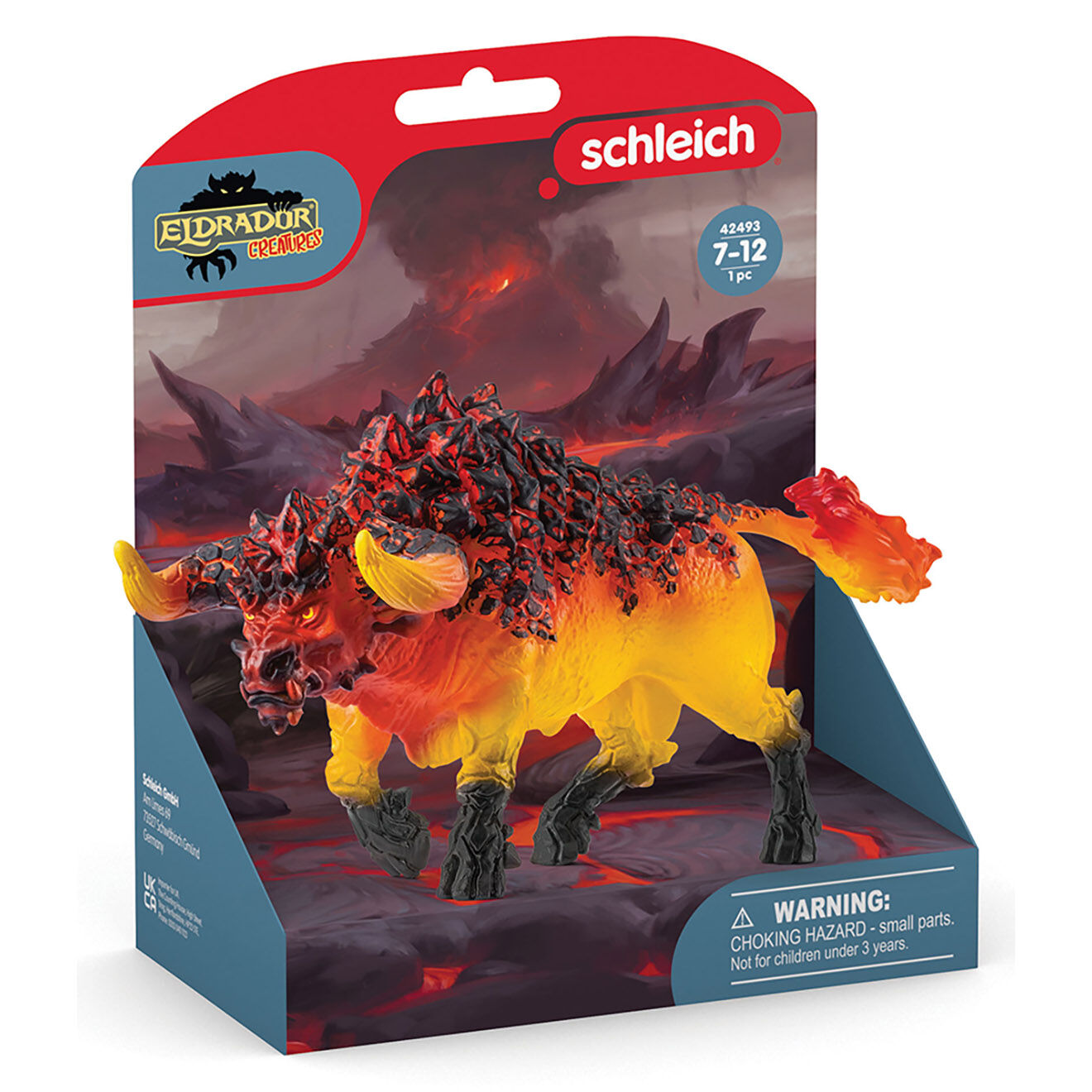 Schleich Taureau de feu multicolore