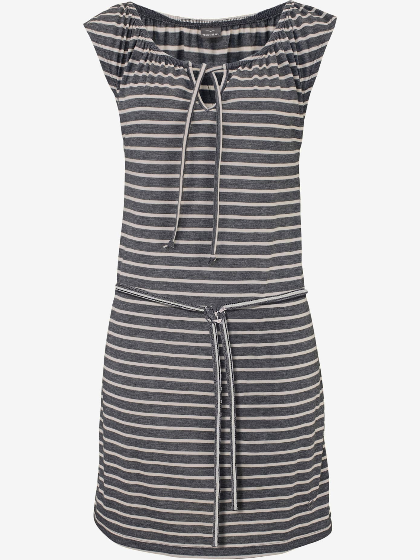 Robe en jersey robe rayée sportive