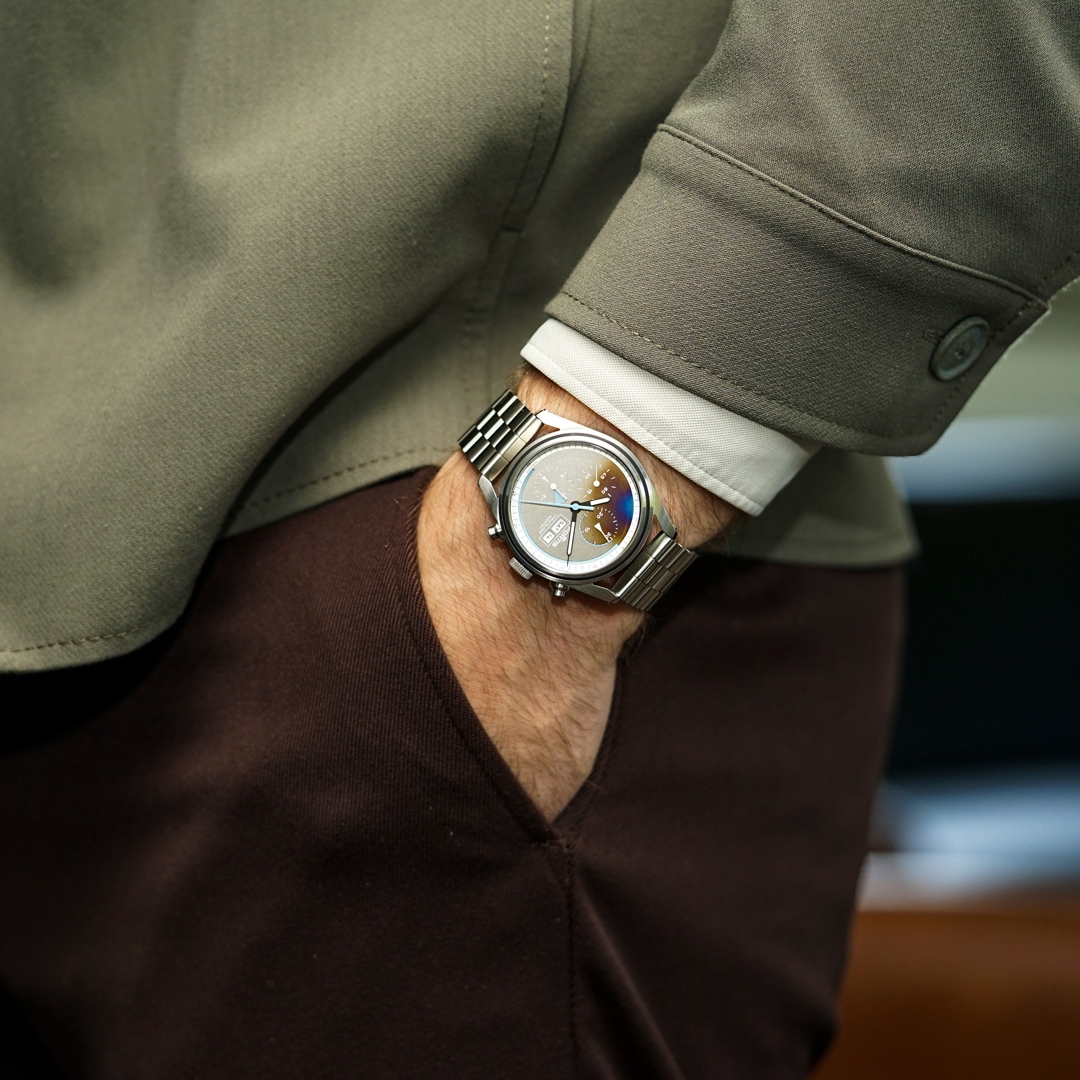 Fortis Stratoliner S-41 Reentry Edition Block Bracelet