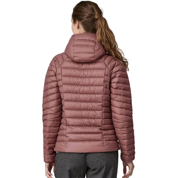 Doudoune randonnée PATAGONIA W'S DOWN SWEATER HOODY DULSE MAUVE