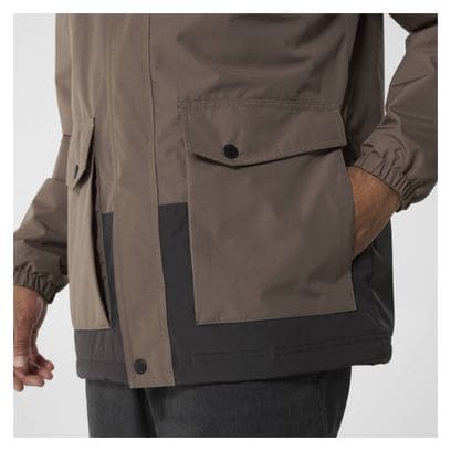 Veste imperméable Lafuma Ecoleaf Homme Brun