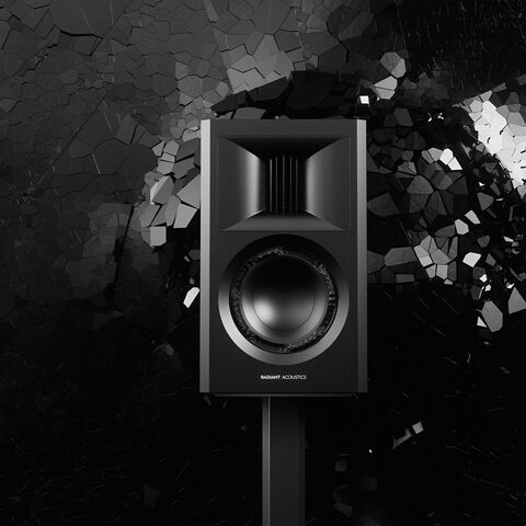 Radiant Acoustics Clarity 6.2 – compacte Purifi high-end luidspreker Zwart