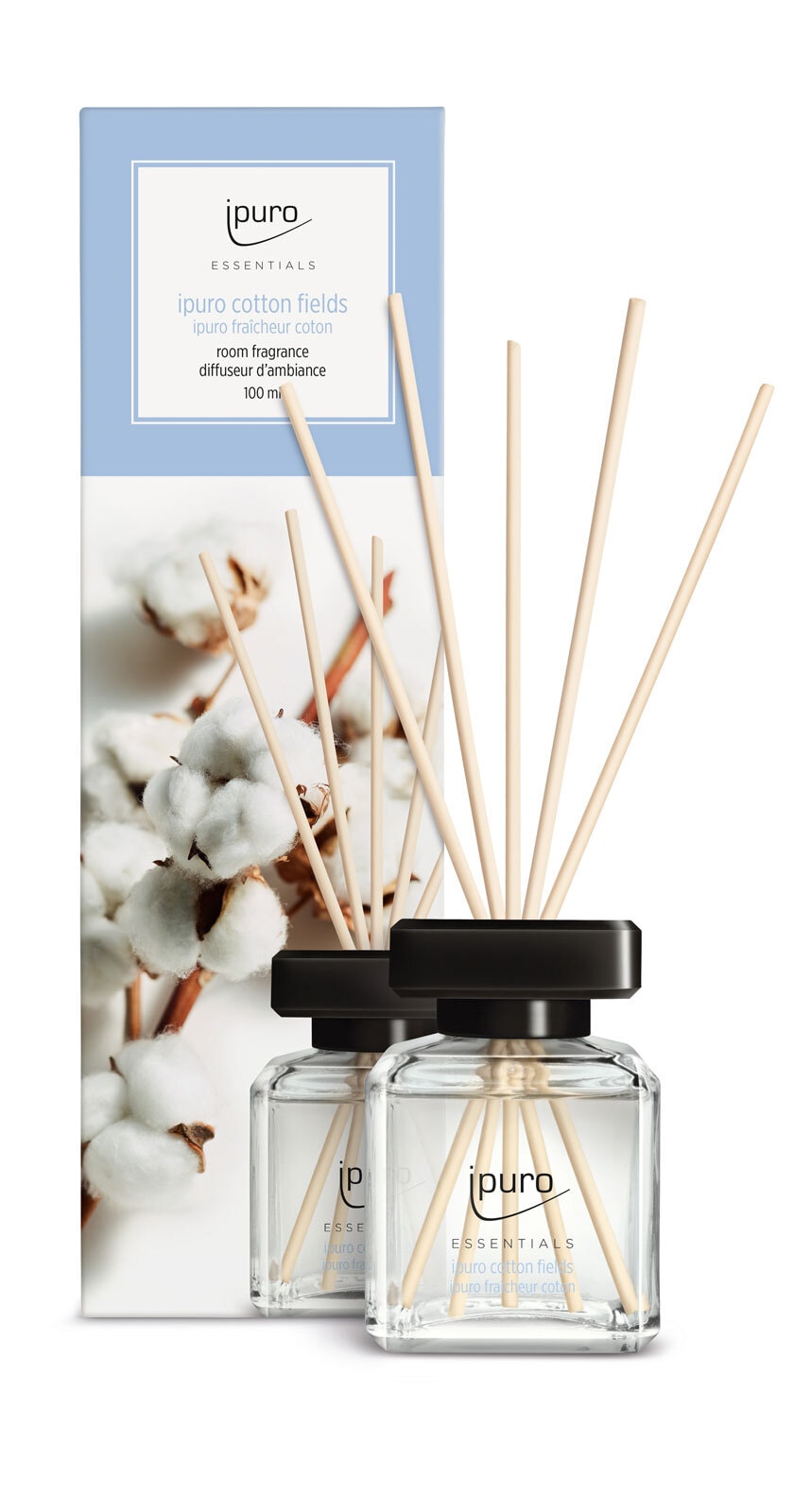 ipuro Raumduft ESSENTIALS Cotton Fields 100 ml