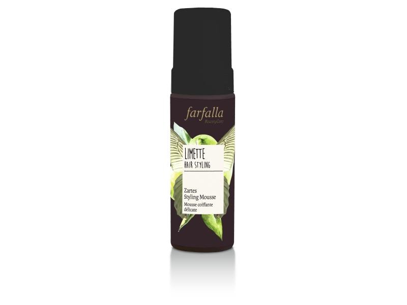 Farfalla Haarschaum Limette 150 ml Natürliches Mousse mit Limetten-Duft