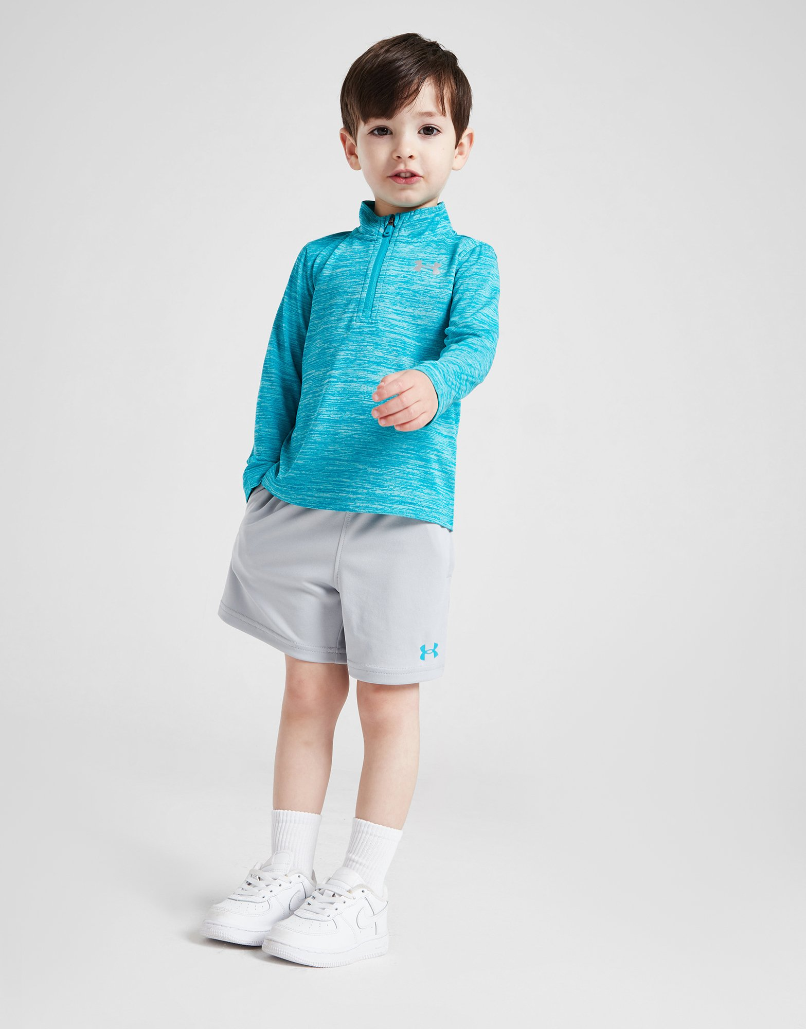Under Armour Ensemble Haut Zippé/Short Bébé