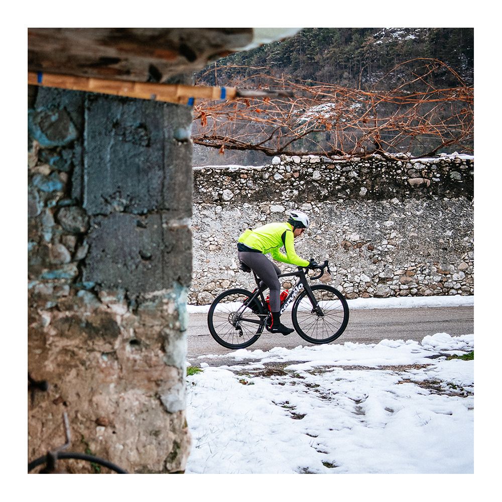 Castelli PERFETTO - Veste Homme electric lime/dark gray
