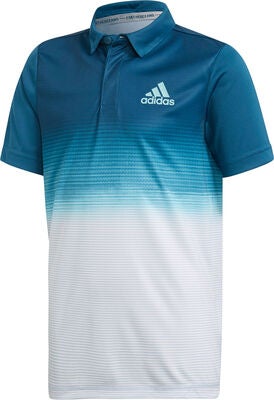 Adidas Boys Parley Polo Treningstrøye, White