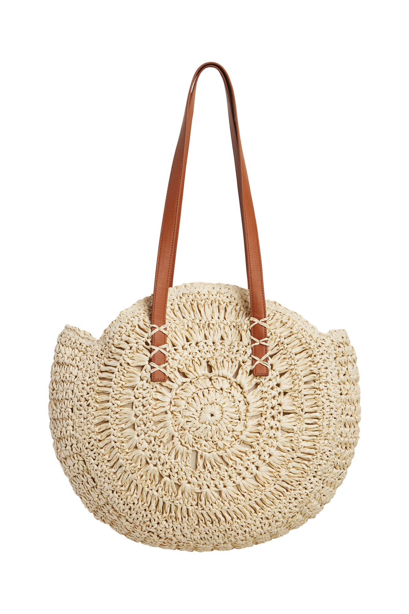 Bolsa de praia bordada - Cinza