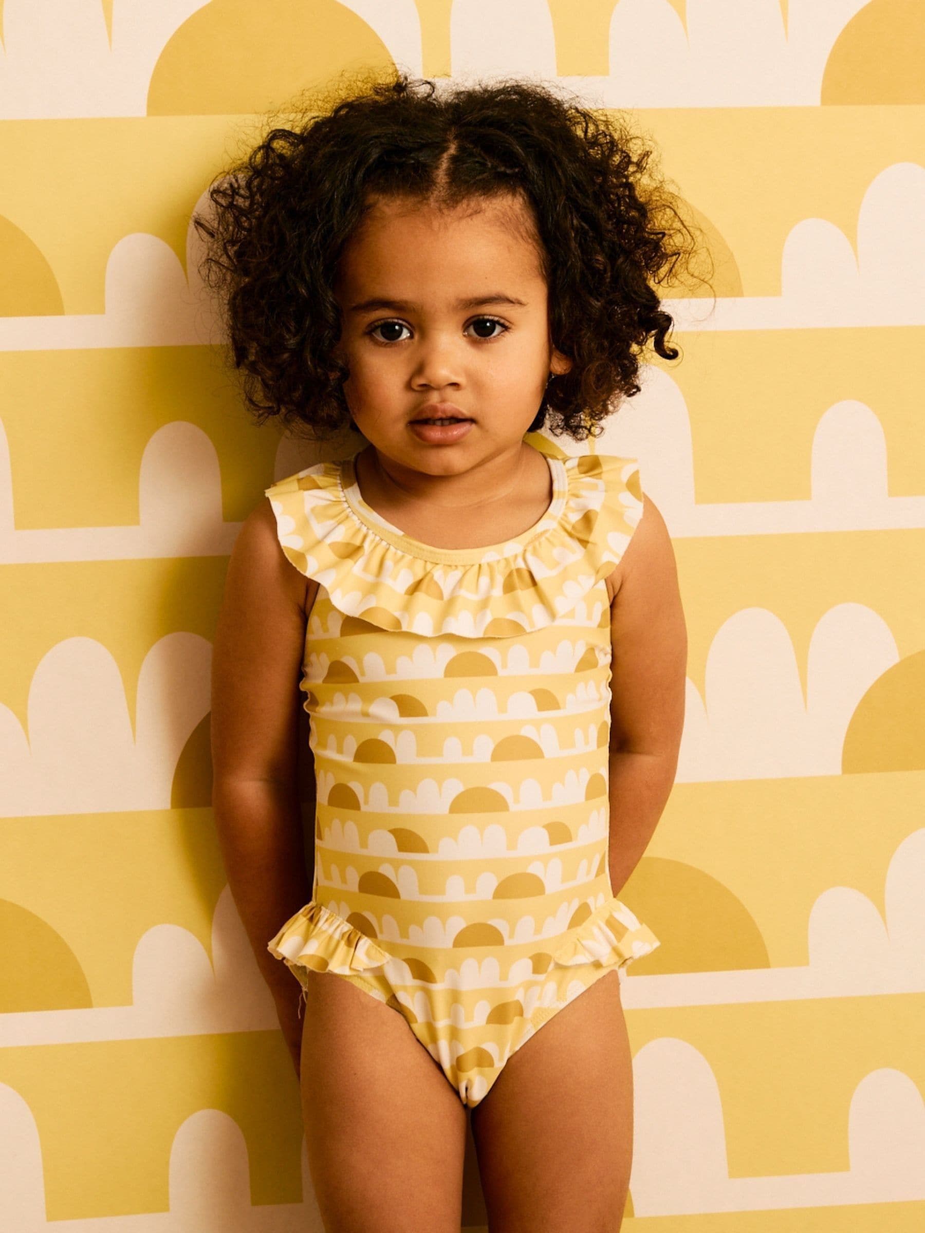 KIDLY Frilled Swimsuit