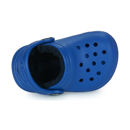 Crocs - CLASSIC LINED CLOG T - Bleu