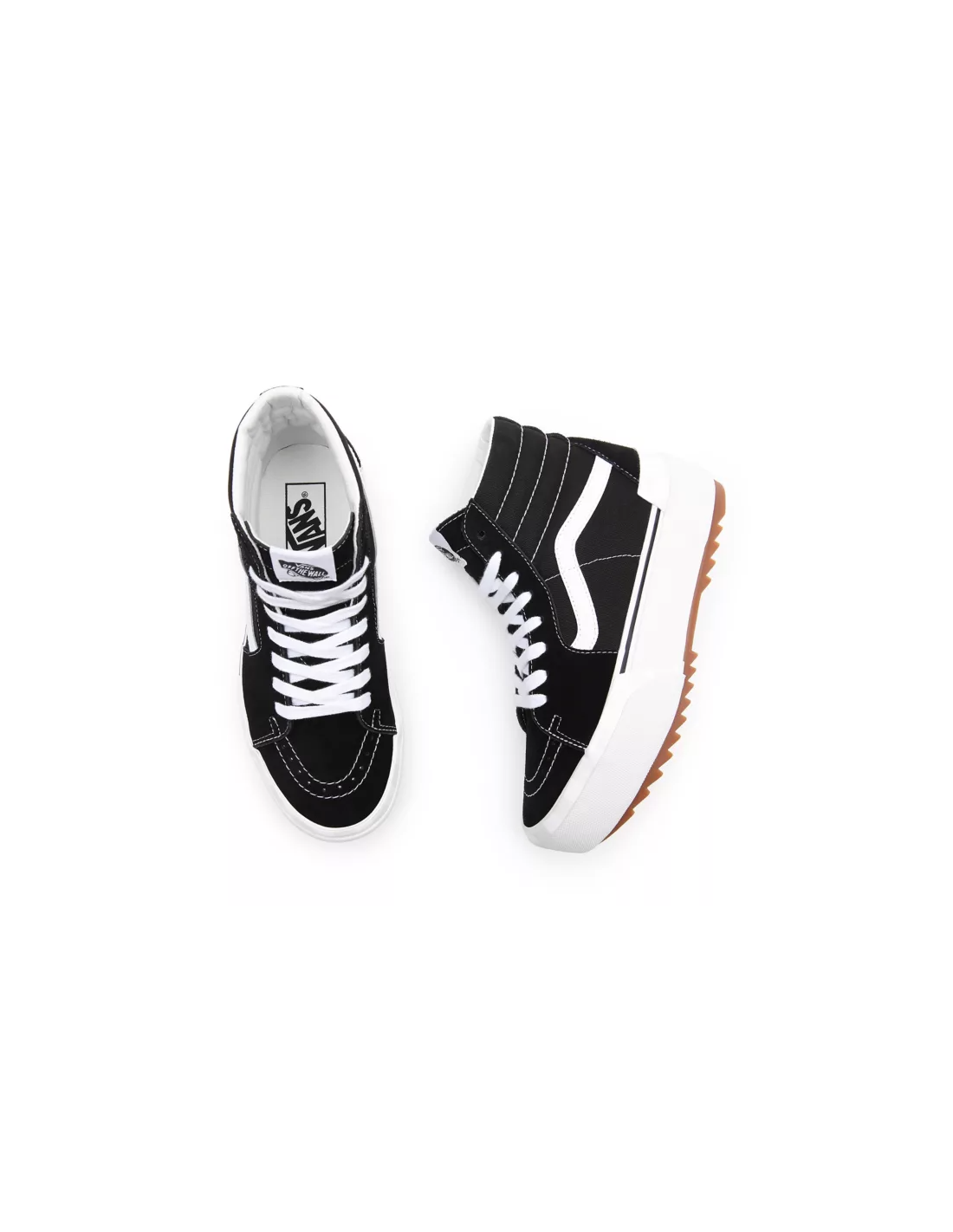vans Sneakers compensées femme sk8-hi stacked femme