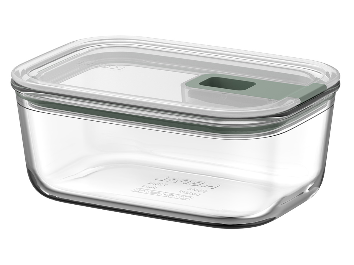 Mepal EasyClip 700 ml glazen vershouddoos - Nordic sage