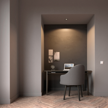 Philips Donegal inbouwspot vierkant nikkel 230V