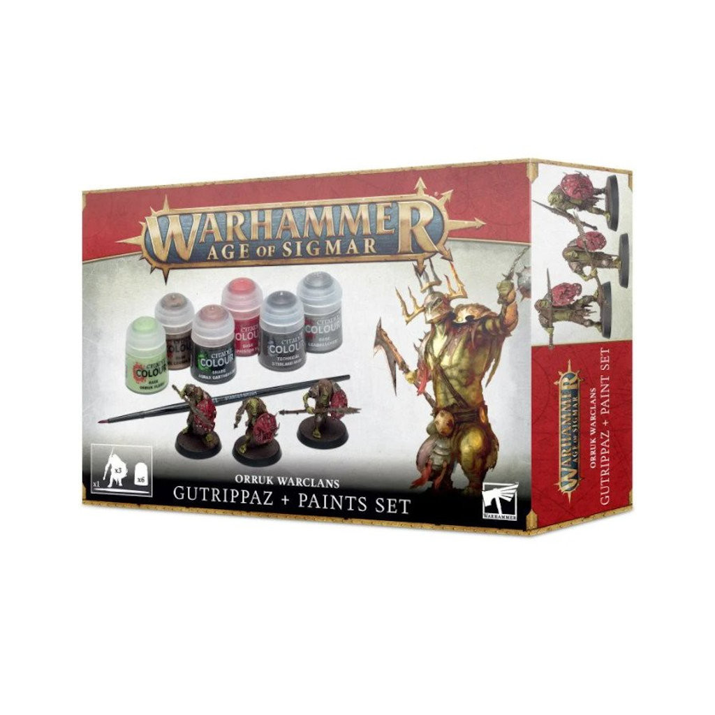 Age of Sigmar : Gutrippaz + Paint Set
