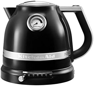 KitchenAid Artisan Frühstücks Set | incl. Wasserkocher 5KEK1522, 2 Scheiben Toaster 5KMT2204 und Brötchenaufsatz | für einen perfekten Start in den Tag! (Onyx Schwarz)