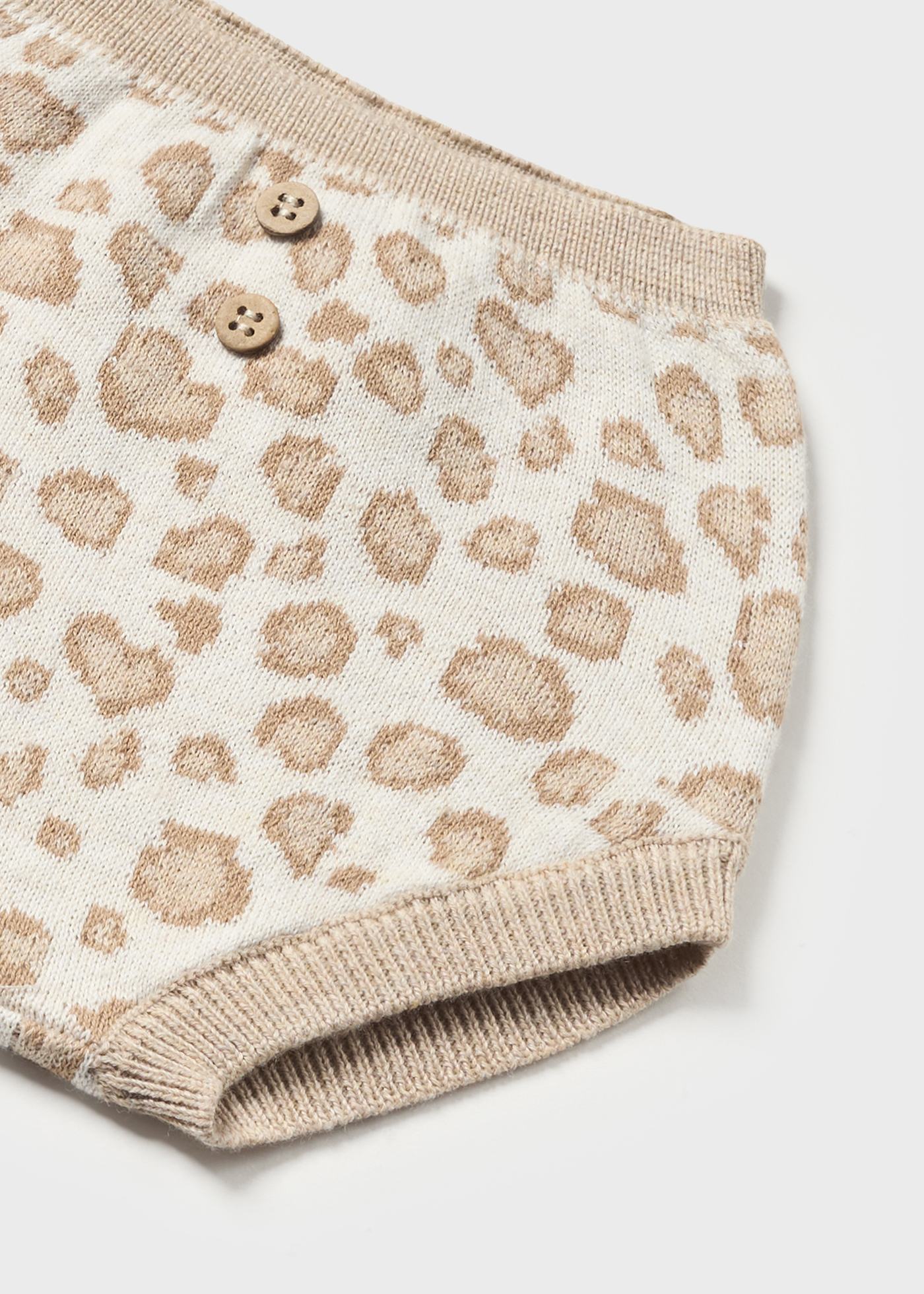 Conjunto de malha de algodão Better Cotton de 3 peças para recém-nascido