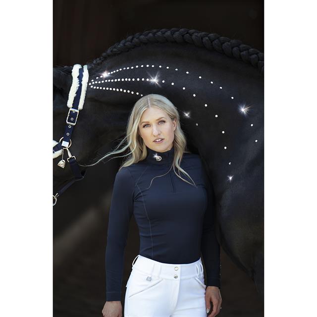 Trainingsshirt BRITT EQUESTRIAN AW25 Donkerblauw