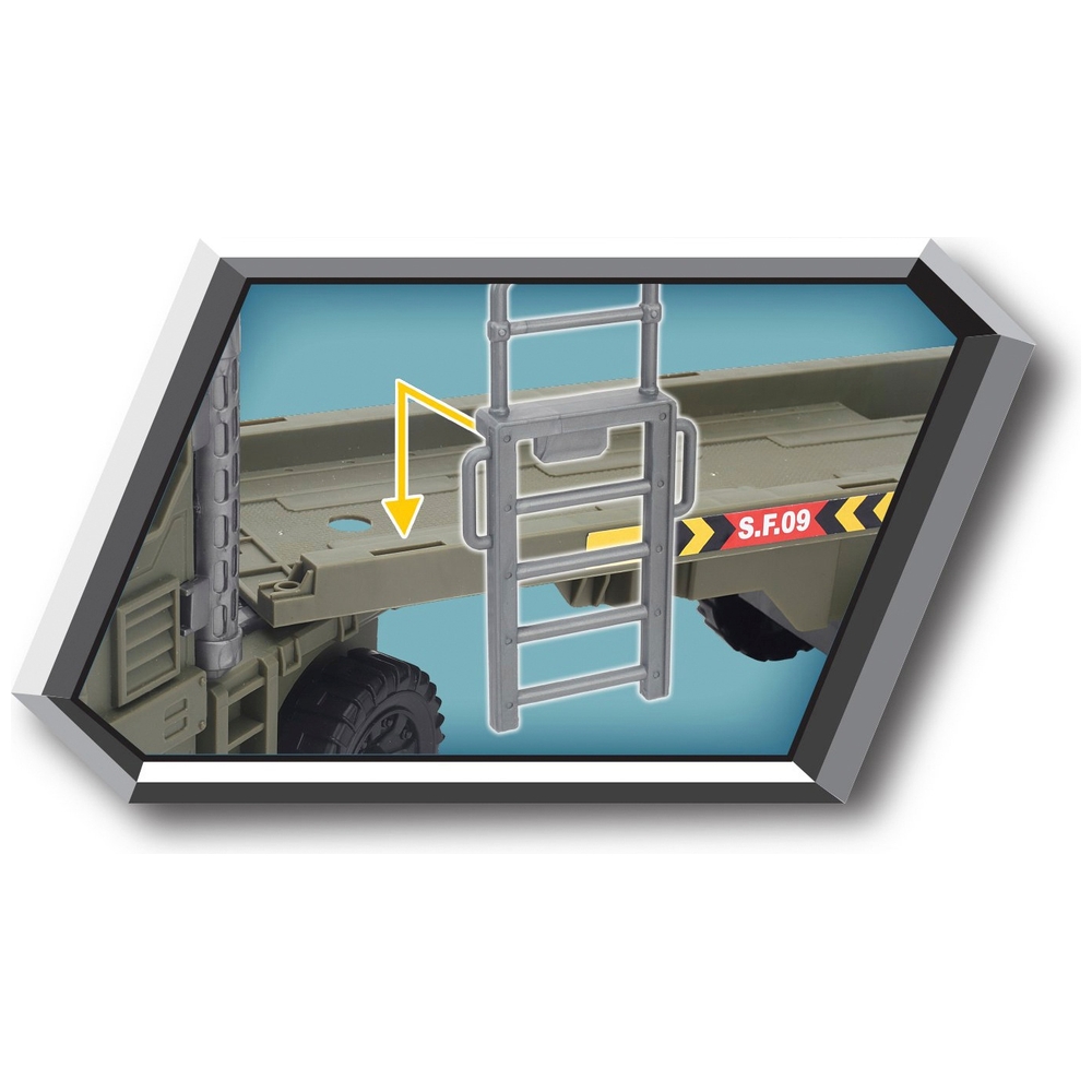 Spielset „Transport der Soldatenstreitkräfte – Einsatzmission“