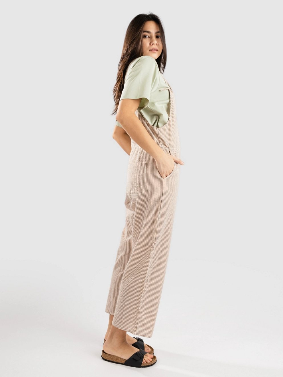 RVCA Zula Jumper Overall workwear brown