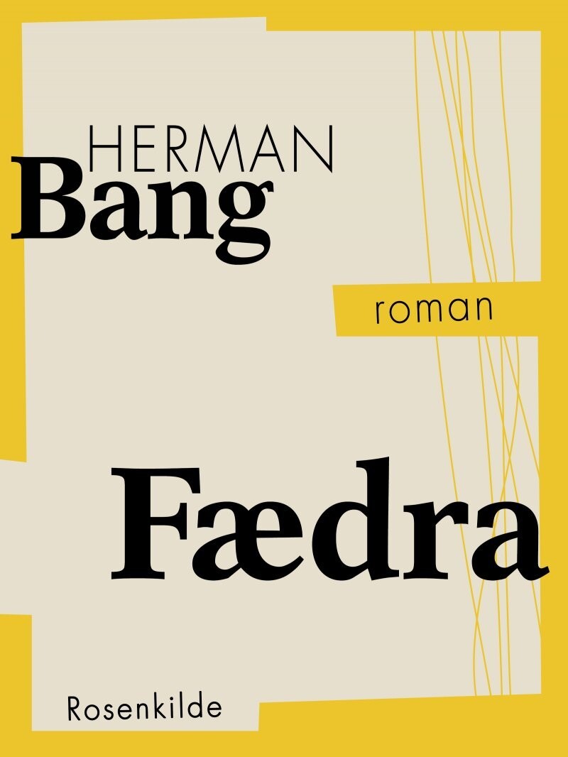 Fædra - Herman Bang - Bog