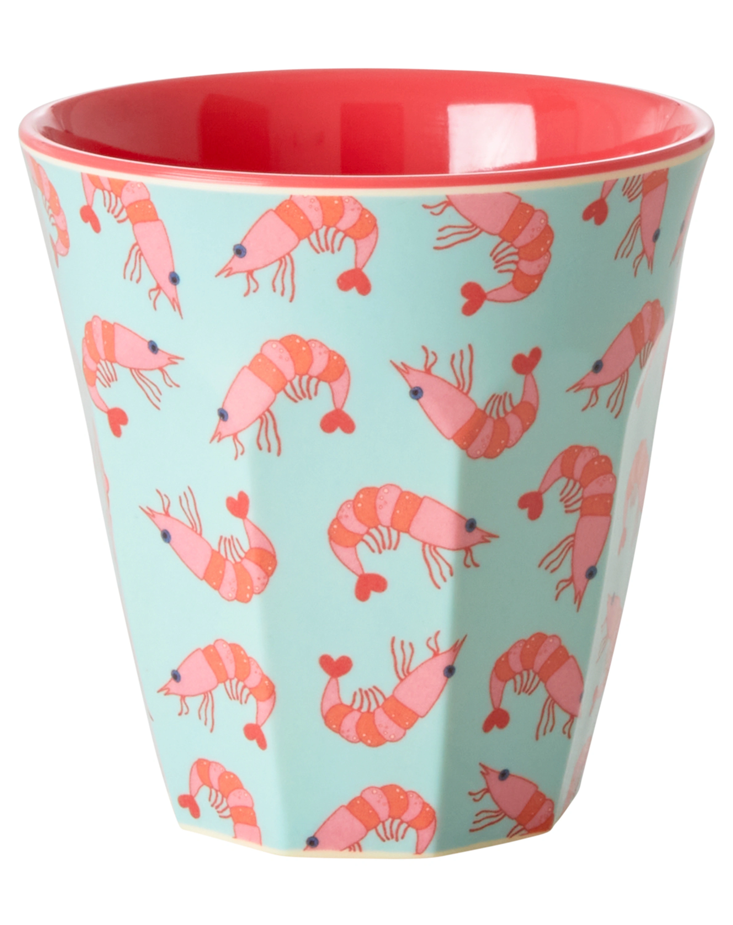 Melamin-Becher YIPPIE YIPPIE YEAH PRINT - SMALL 6er-Pack in bunt