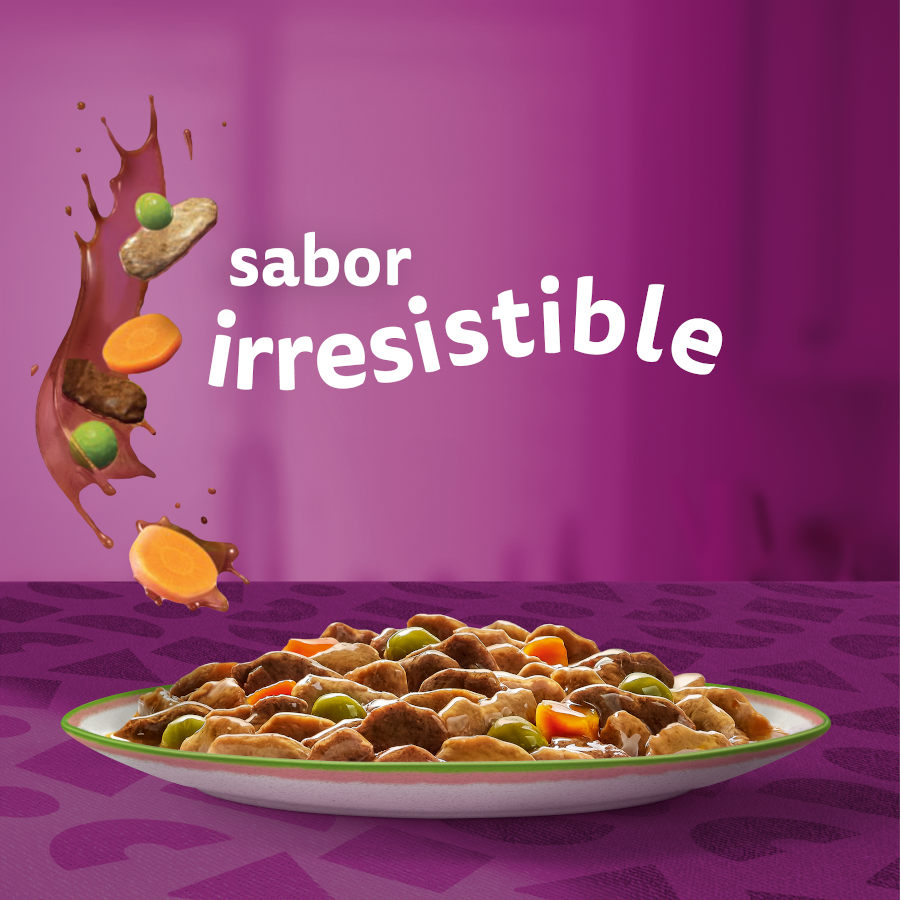 Sachês Whiskas Tasty Mix Country em Molho para Gatos - Pacote com 12