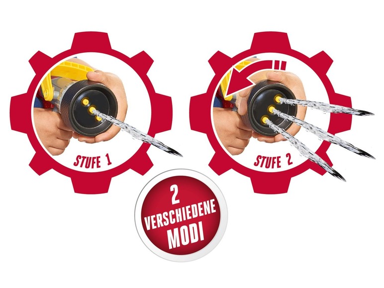 Brandweerman Sam waterpistool met tank