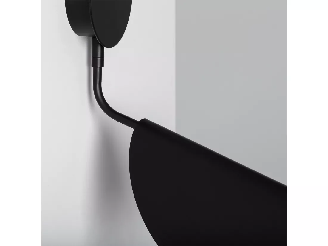Lampe Murale Orientable Métal Sendai Noir