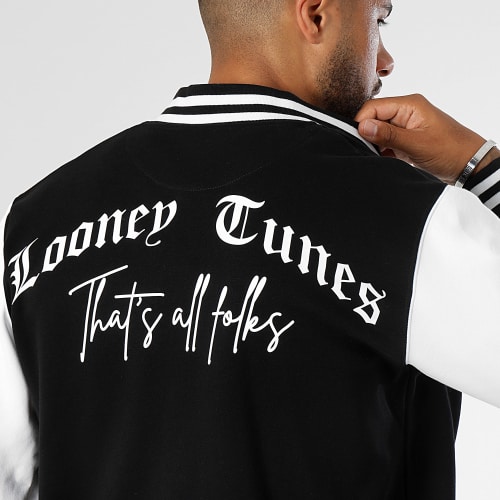 Veste Teddy Angry Bugs Bunny Noir Blanc