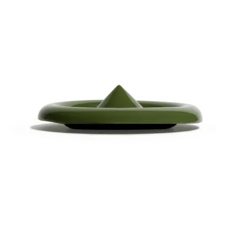 Kinfill Porte-savon en porcelaine Halo | Vert foncé