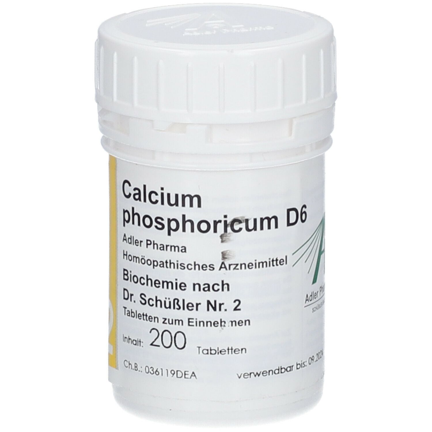 Adler Pharma Calcium phosphoricum D6 Biochemie nach Dr. Schüßler Nr. 2