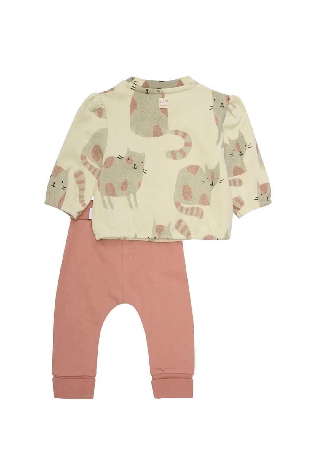 Noppies Baby Set shirt met broek Tortolita - Canyon Clay