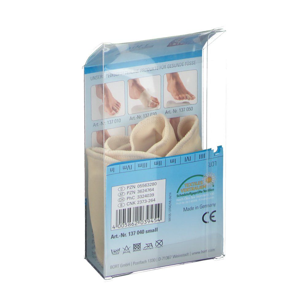 BORT PediSoft® TexLine Vorfuß-/Hallux-Pad Gr. S